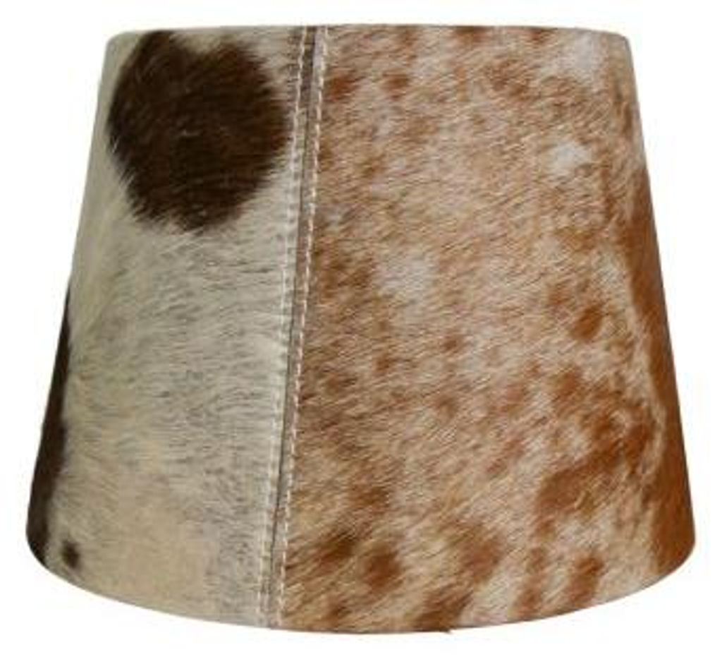 Mars & More lampenkap, koeienprint, bruin/wit, 20 cm Productafbeelding 