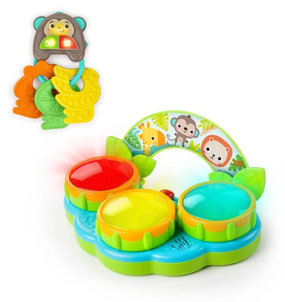 Set de jouets musicaux Safari Sounds Bright Starts avec sons et lumières