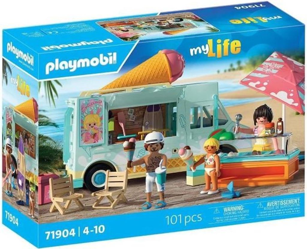 PLAYMOBIL Camion de Glaces 71904, My Life Vacances à la Zdjęcie produktu 