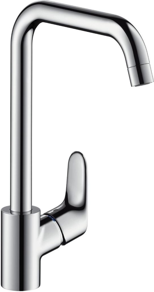 Hansgrohe Focus Spültischmischer Schwenkauslauf Edelstahl-Optik