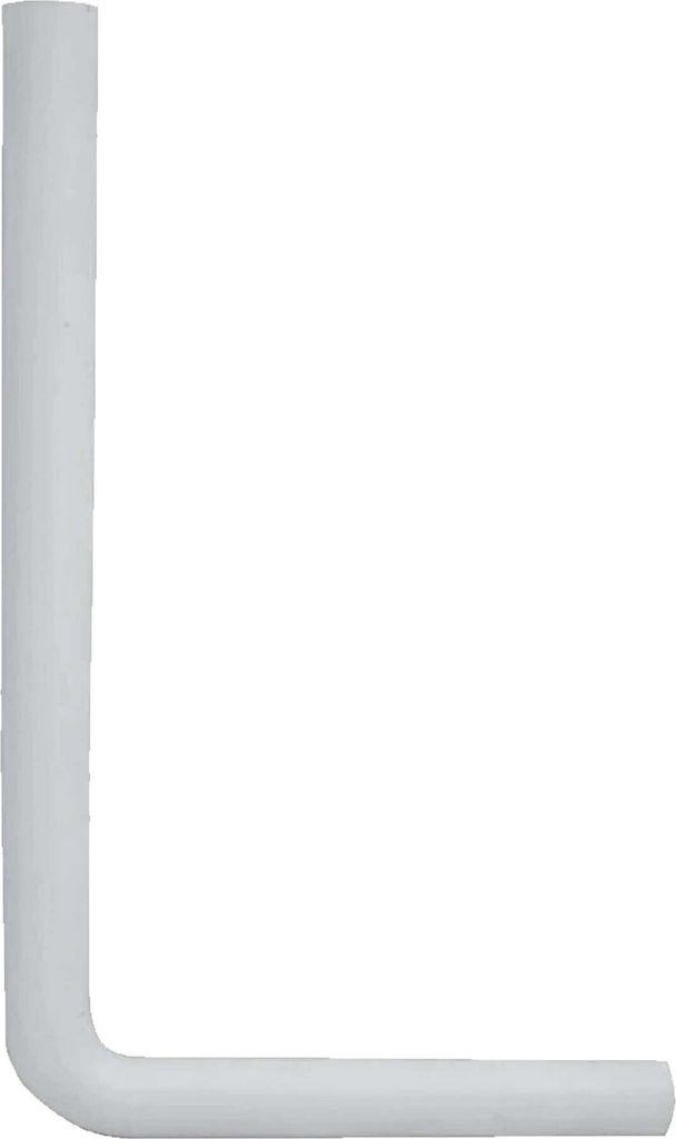 tecuro Spülbogen für WC-Spülkasten - PVC weiß Höhe: 650 mm Produktbild 
