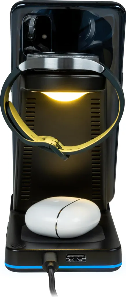Dock de Charge Rapide Android et Réveil Matin Idéal Table de Chevet - 7