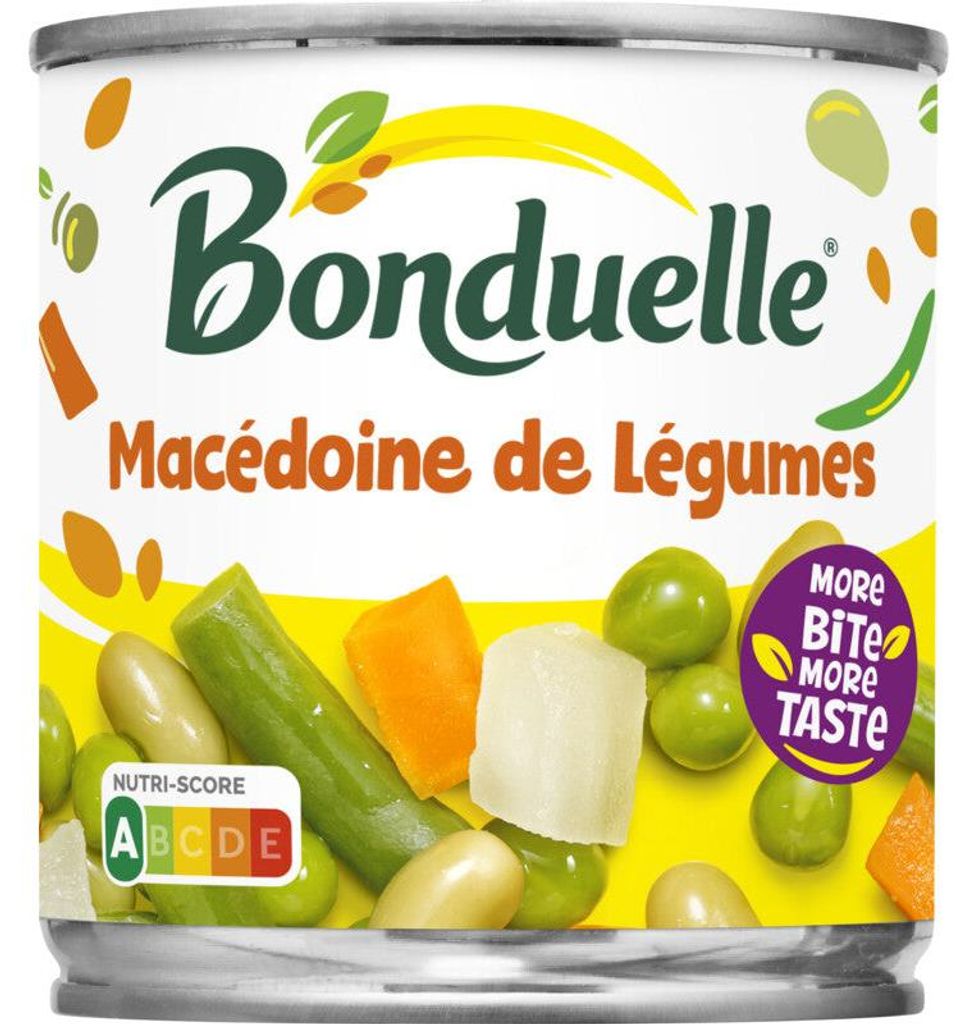Bonduelle Macédoine de légumes 400 g – Směs čerstvé Obrázek produktu 