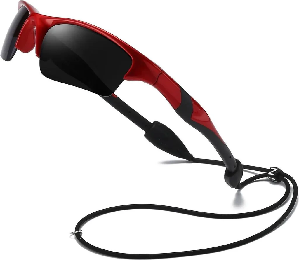 Lunettes de sport pour enfant avec verres polarisants et étui rigide