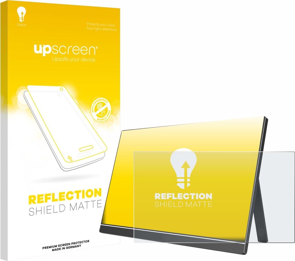 upscreen Schutzfolie für Arzopa 60HZ/A1 15.6" Displayschutz Displayschutzfolie Folie Matt Entspiegelungsfolie