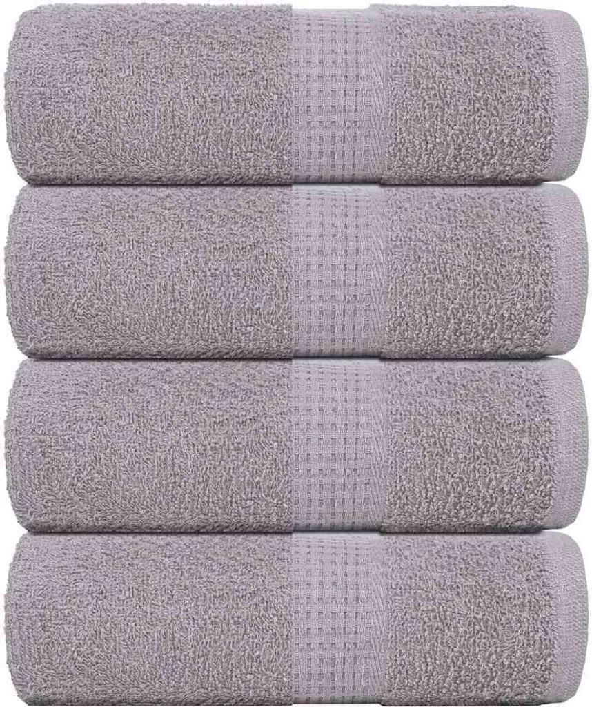 Salviette FROGN 4 pezzi Grigio 30x30 cm 360 g/m²
