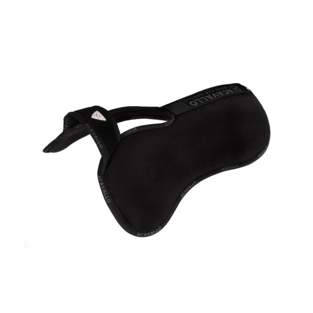 Acavallo Withers Free Pocket Configuration Piuma Pad Back Riser, Farbe:Black