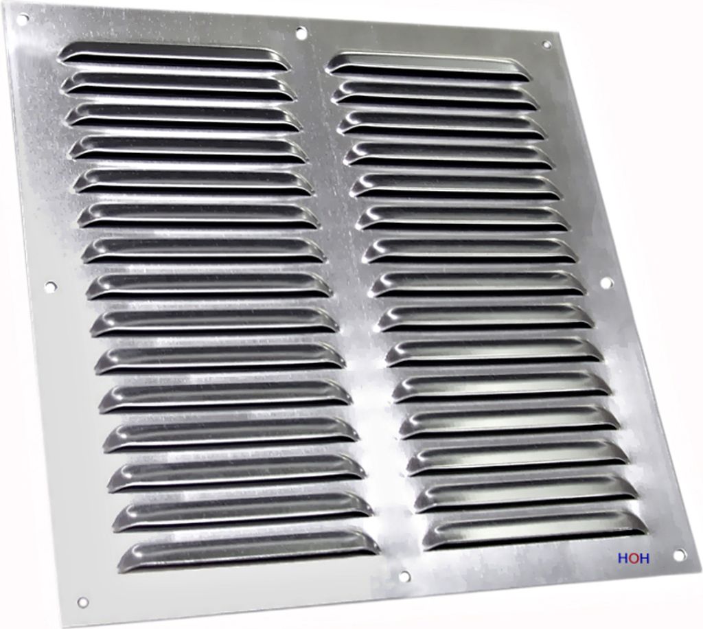Lüftungsgitter LG-3030 A Zuluft Abluftgitter Alu F1 300 x 300mm