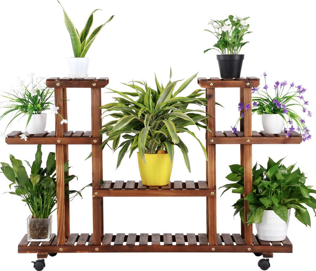 Yaheetech Blumenregal Blumenständer Pflanzentreppe für Produktbild 8