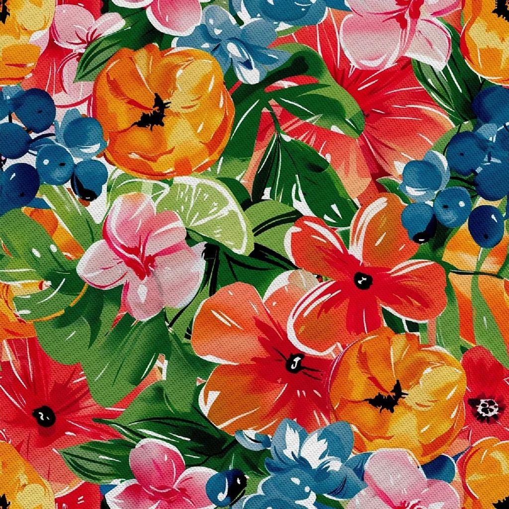 OUTDOOR DEKOSTOFFE OXFORD - Motiv Sommer | DX9188