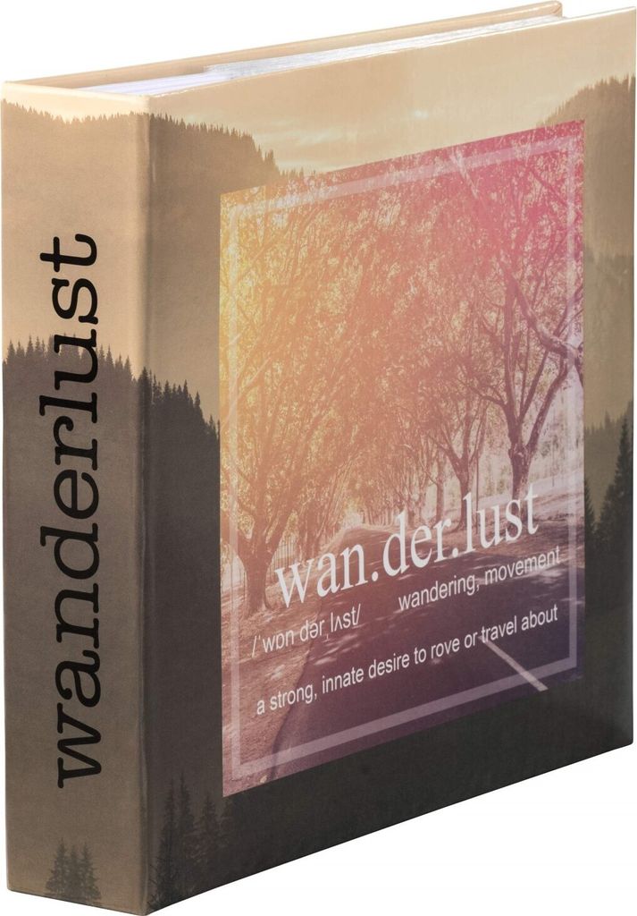 Memo-Album Wanderlust 100 Seiten 200 10x15cm