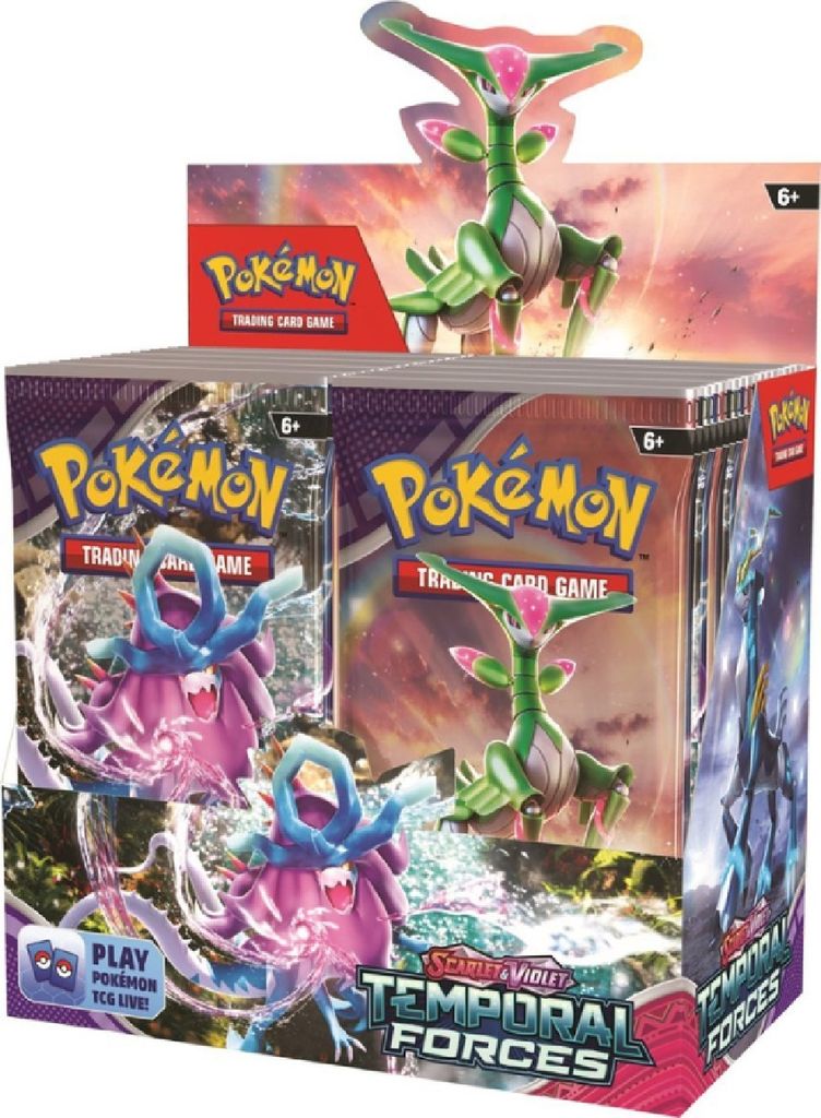 Pokemon SV05 Temporal Forces 36-pack display (anglicky) Obrázek produktu 