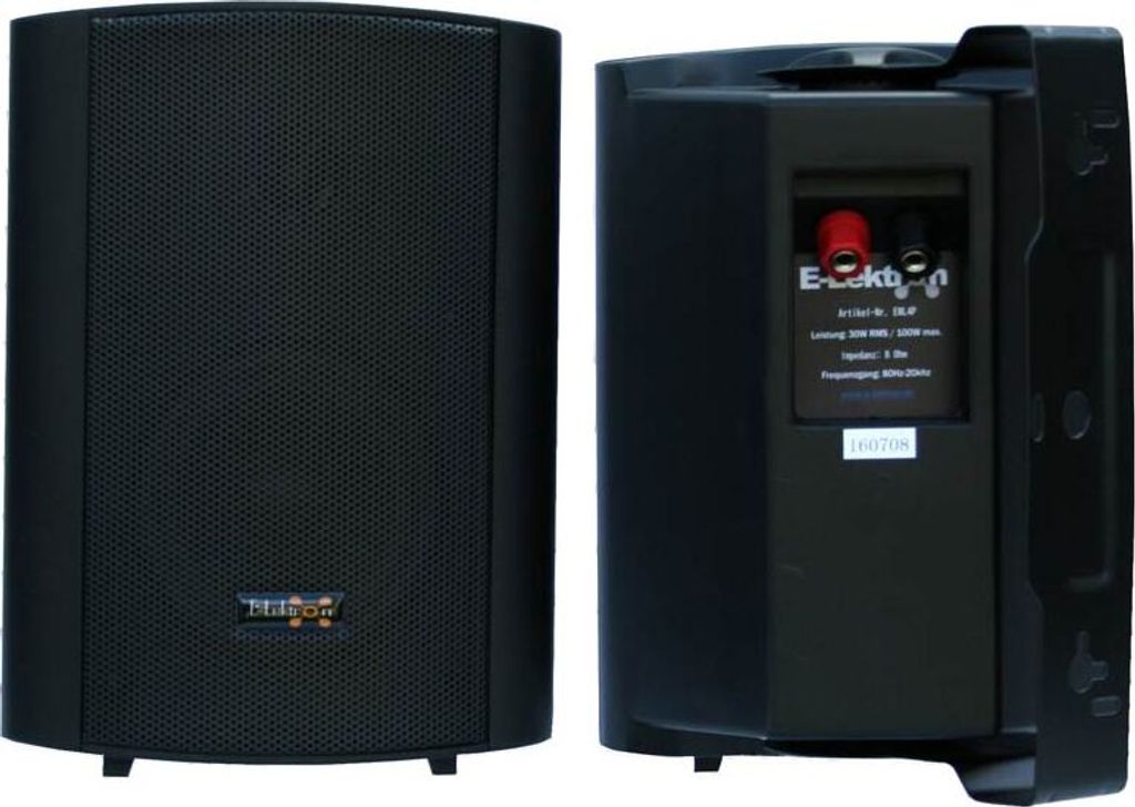 E-Lektron EWL4P-B Lautsprechersatz 4" passiv, mit Produktbild 2
