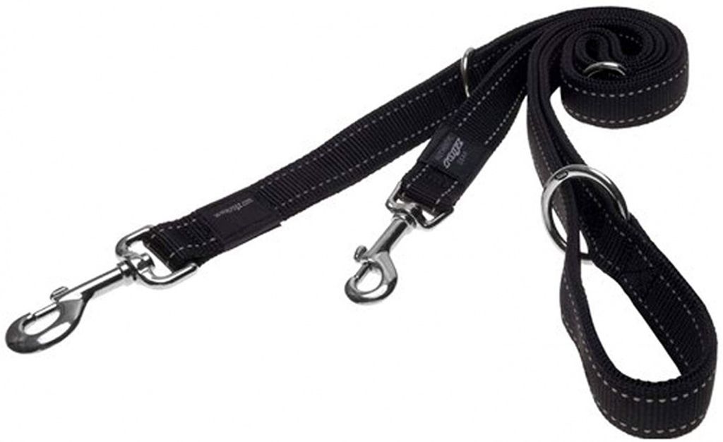 Rogz For Dogs Lumberjack Multipurpose Lijn Zwart