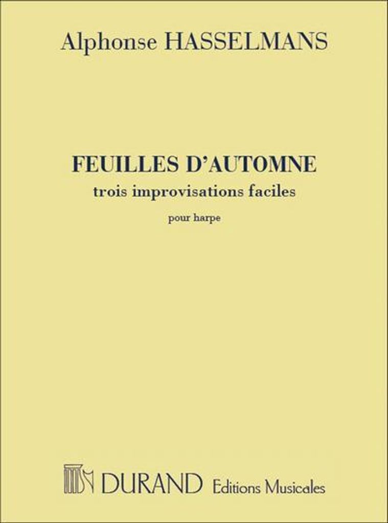 Feuilles d'automne 3 improvisationsfaciles pour harpe