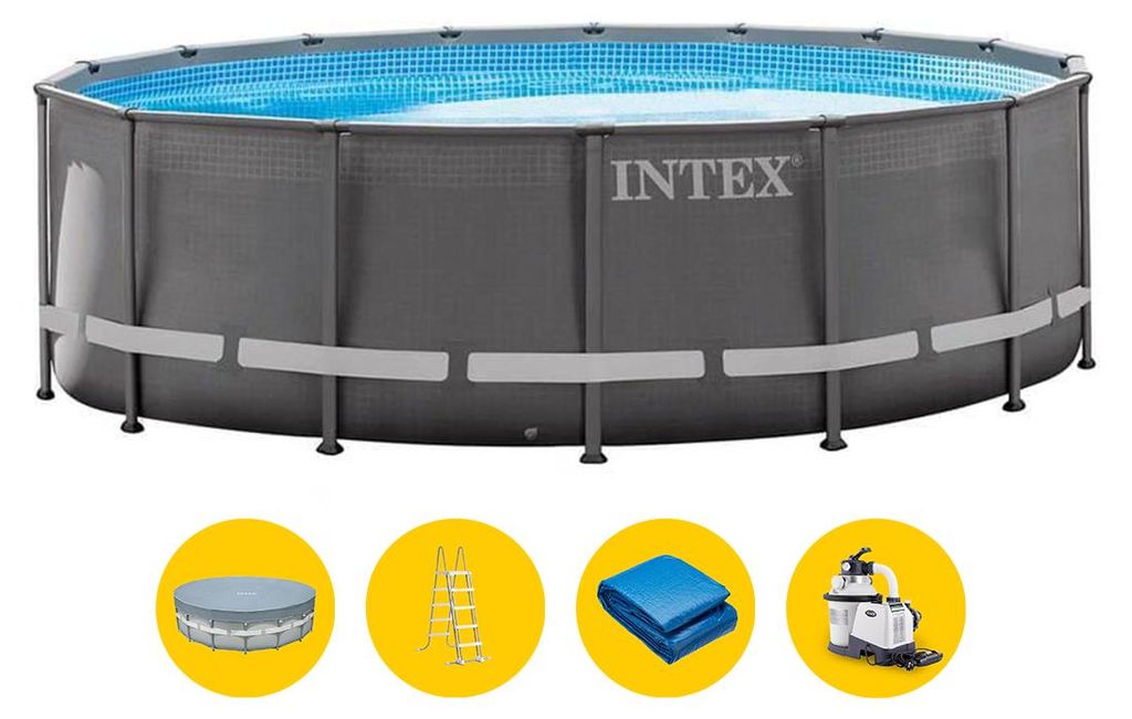 INTEX 26326GS - Ultra XTR FramePool-Set (488x122cm) Produktbild 