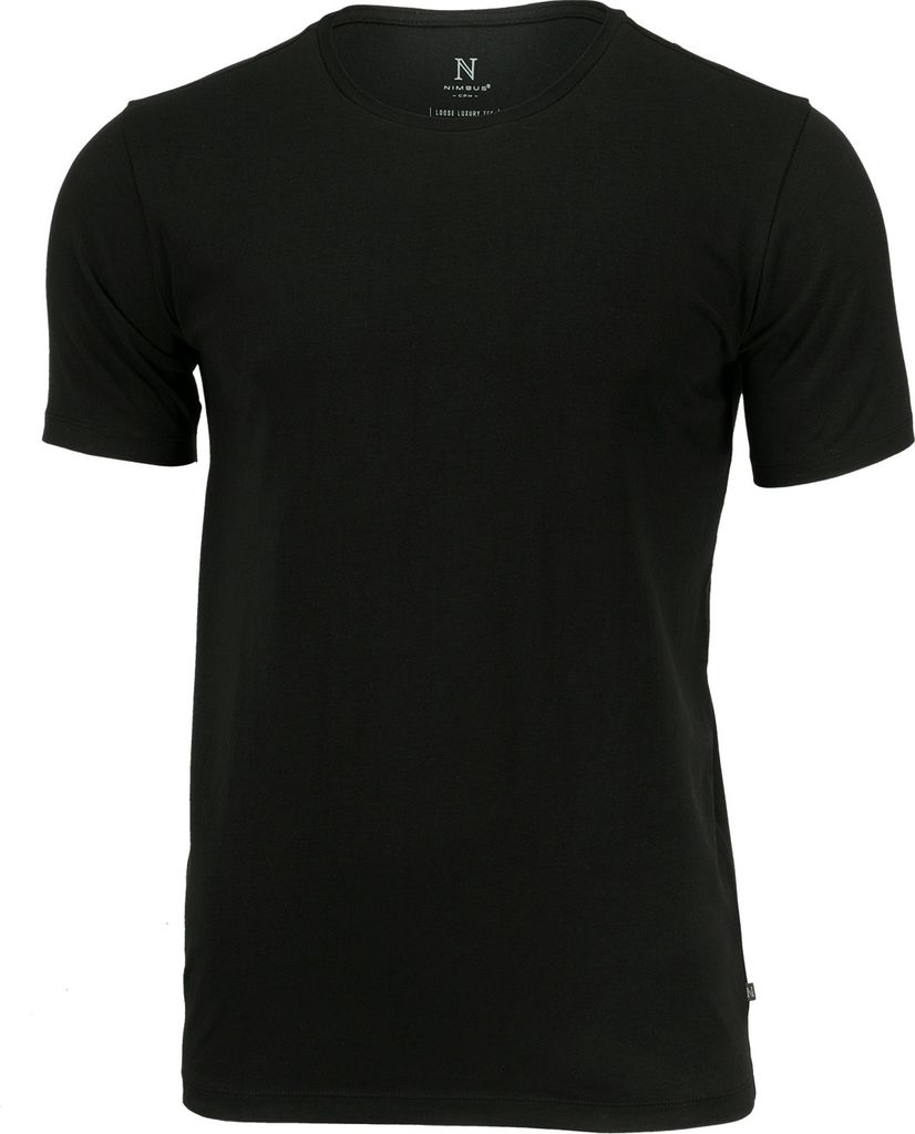Nimbus Herren Montauk Essential Kurzarm T-Shirt RW5657 (3XL) (Schwarz)