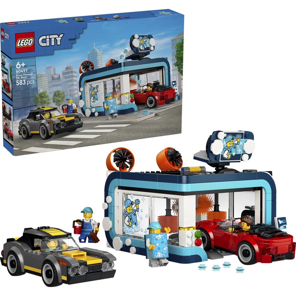 LEGO City Prejazdná autoumývareň, Stavebnica, 6 rok / roky, Obrázok produktu 