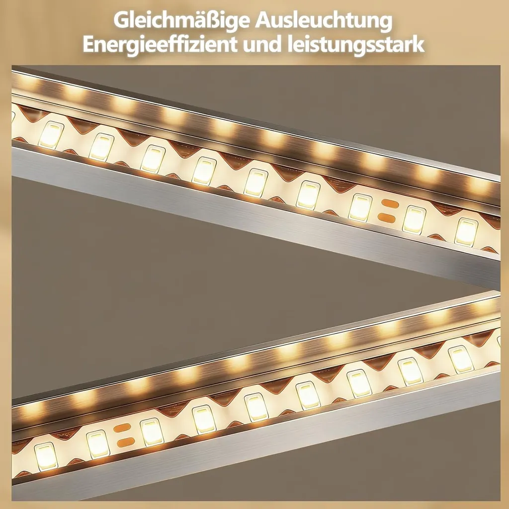 ZMH Lampada da soffitto LED Lampada da soffitto per cucina 20W Lampada da cucina 3000K Bianco caldo Lampada da camera da letto Argento Lampada da corridoio Lampade da soffitto angolari per corridoio Sala da pranzo - 6