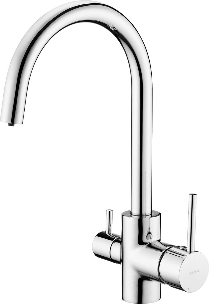 Küchenarmatur, mit Anschluss an Wasserfilter - chrom Produktbild 