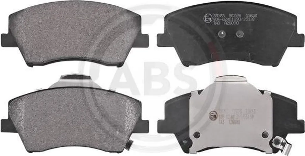 Supprimez les vibrations au freinage : Plaquettes A.B.S. 35183 pour Niro