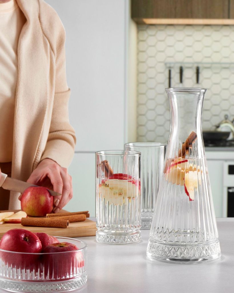 Hermia Concept, Elysia Karaf 940, Glasflasche, Transparent, 100% GLAS, 11 cm