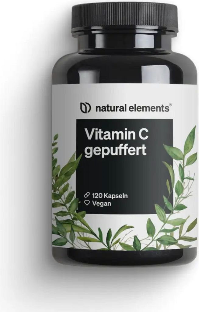 NATURAL ELEMENTS Vitamin C Gepuffert Kapseln