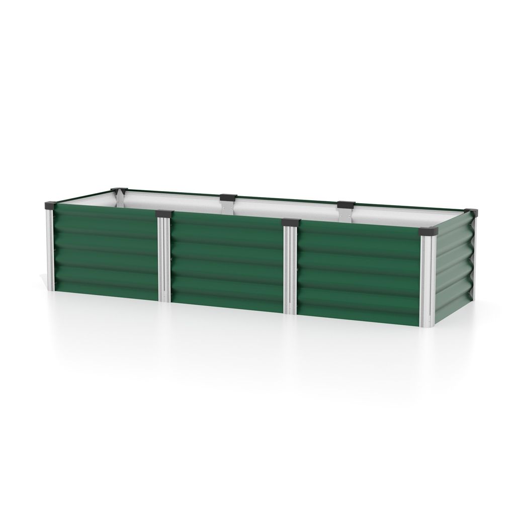 Vitavia Hochbeet "Linus IN & OUT 401 S" seegras/ alu eloxiert S