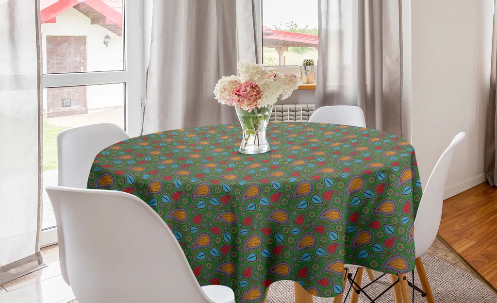 Tovaglia Antimacchia ABAKUHAUS 150cm - Pratica e Colorata per Cucina
