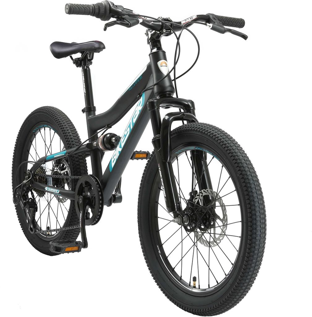 BIKESTAR Kinder Fully Mountainbike 20 Zoll ab 6 Jahre | 7 Produktbild 1