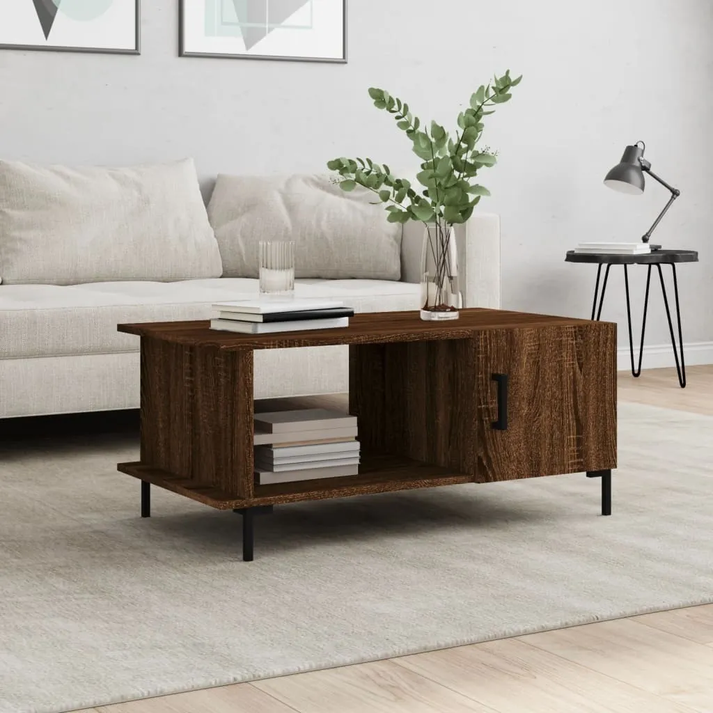 Tavolino Living Store Rovere Marrone: Calore e Stile per la Casa