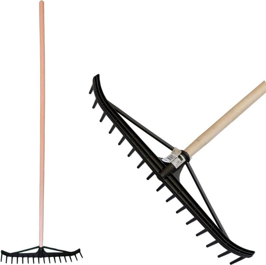 Râteau Longbow, pour foin, 16 dents, en plastique, pour Image du produit 