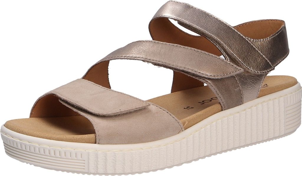 Gabor Komfort Sandalen für Damen in beige beige S24-0009292