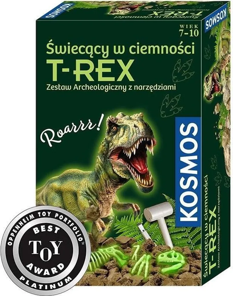 Set d'archéologie T-Rex PIATNIK : Kit d'excavation dinosaure complet