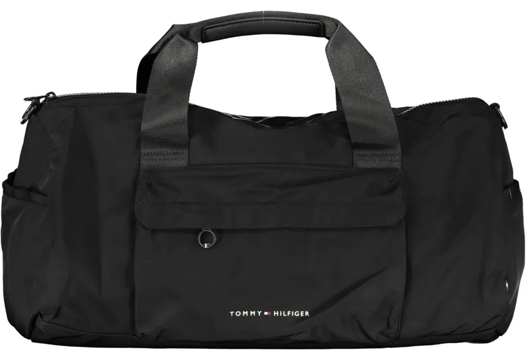 Sac homme Tommy Hilfiger noir compact : fini les poches encombrées