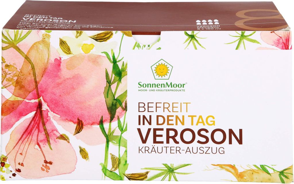 SonnenMoor befreit in den Tag Veroson Kräuter-Auszug, 800 ml Lösung