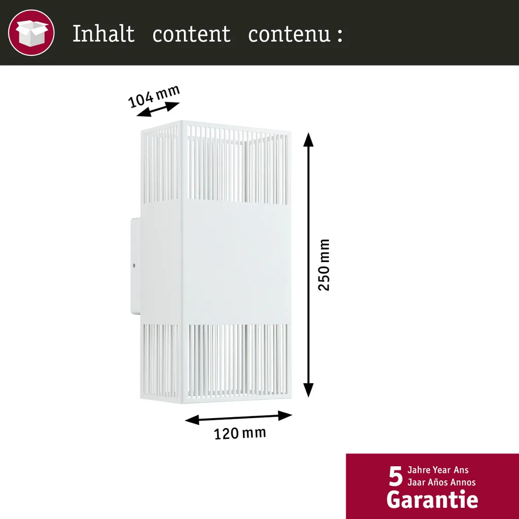 Applique murale LED Tharin Paulmann - Éclairage design bois et noir - 4