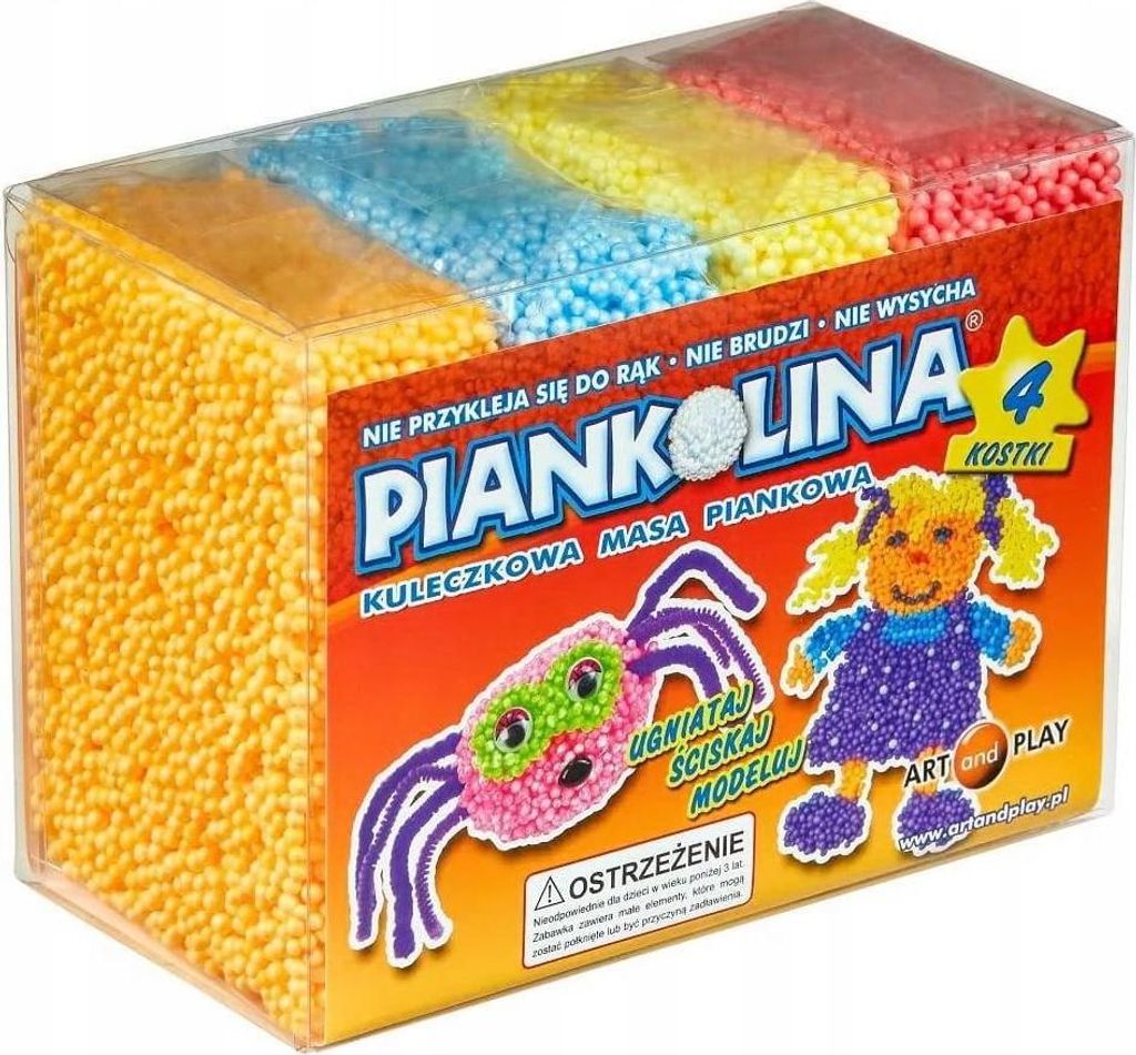 Piancoline 4 Farben /orange/ ART AND PLAY