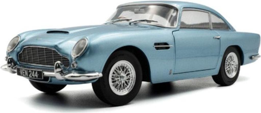 Solido 1:18 Scala Modello Auto Aston Martin DB5 blu chiaro Immagine del prodotto 