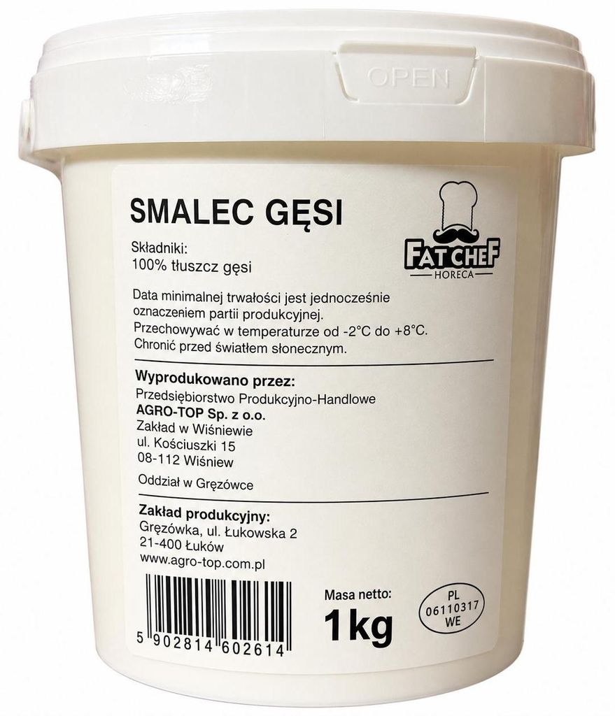 Gänseschmalz 1kg - Agro-Top Produktbild 