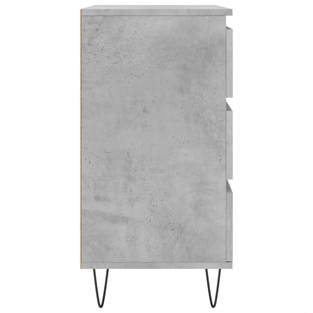 Offerta VidaXL Credenza 60x35x70 Grigio Cemento - Spazio Extra Ora - 8