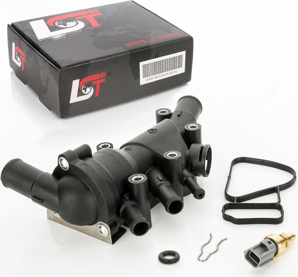 Thermostatgehäuse Kühlmittel Sensor Kühlung für FORD KA FIESTA FOCUS 1.3 1.6
