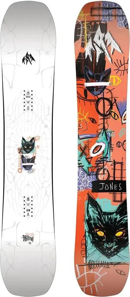 Snowboard Jones Rally Cat Multicolore 158 cm pour Homme et Femme