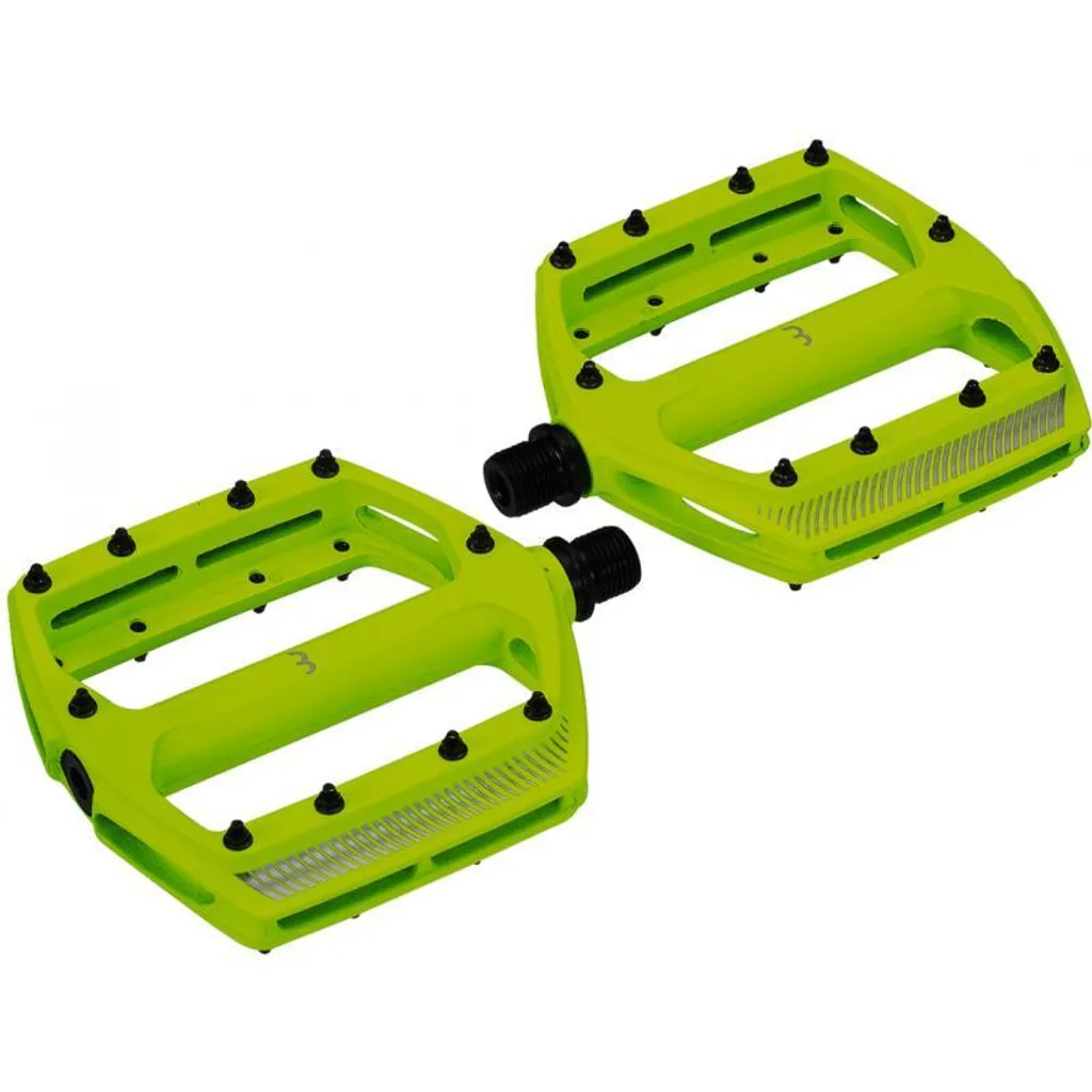 Pédales VTT pour Freeride et Ville BBB Cool Ride Jaunes Fluorescentes