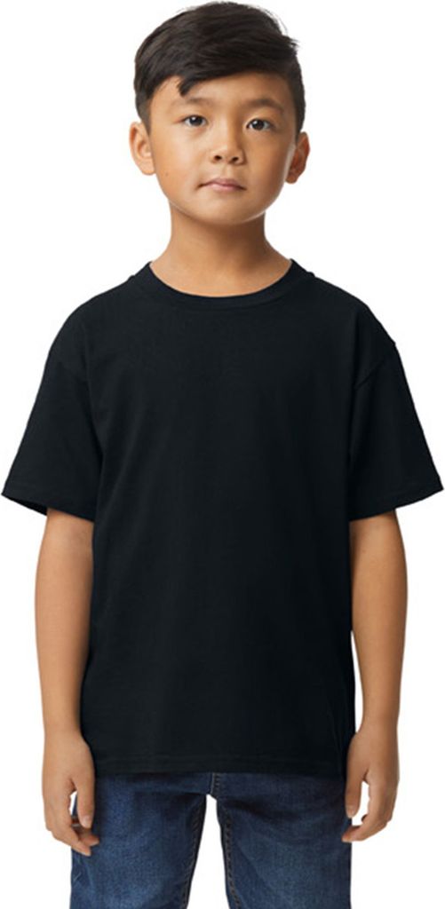 Gildan - "Softstyle" T-Shirt für Kinder RW8804 (S) (Pechschwarz)