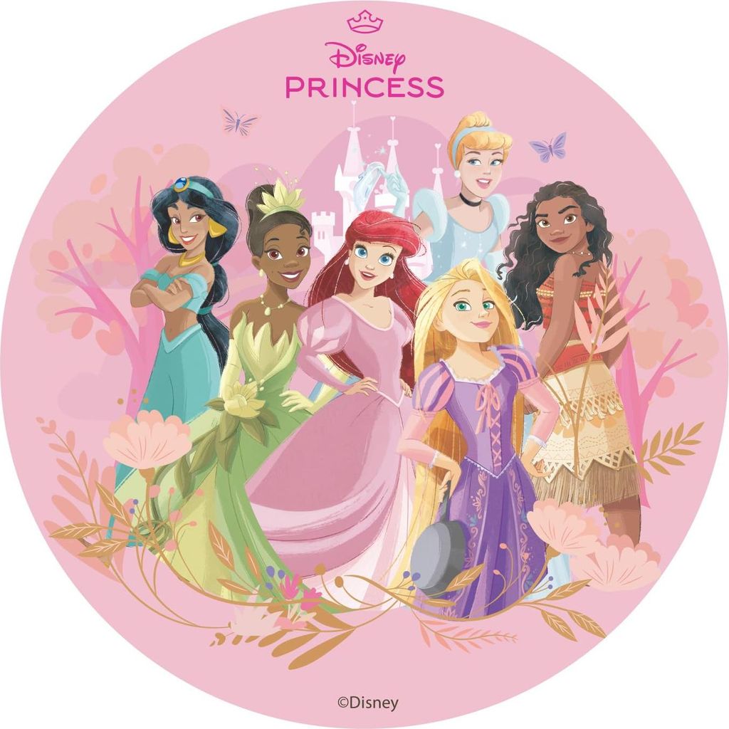 dekora - Disney-Prinzessinnen Essbare Oblate - Produktbild 