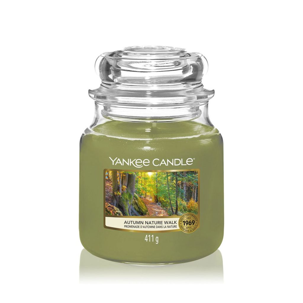 Nature Candle Duftkerze – 100% Pflanzliches Wachs, Duft „Sicily“, 90 G