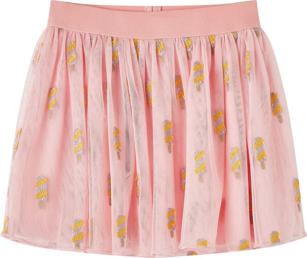 Kinderrock mit Tüll Hellrosa 116