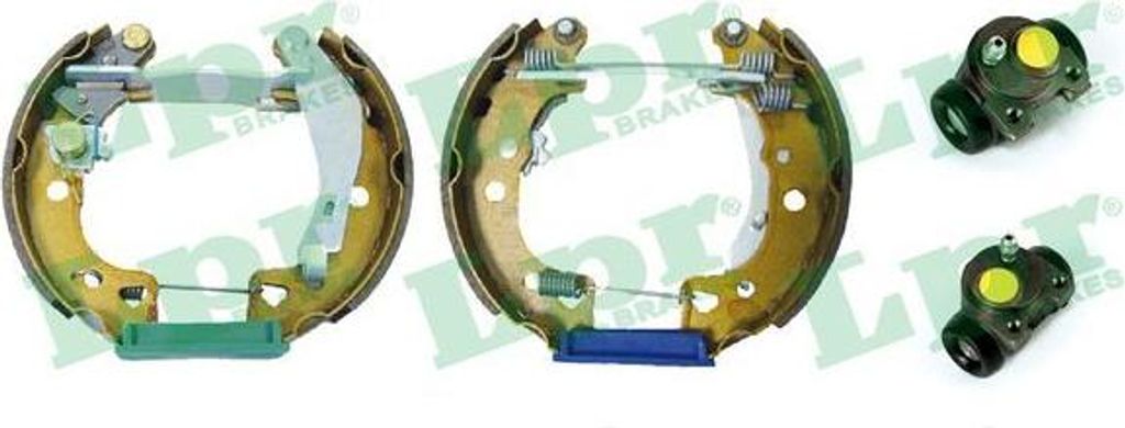 LPR OEK016 Bremsbackensatz OE 424225 kompatibel mit AX, Saxo, 106
