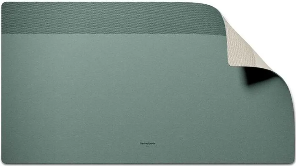 Tapis de bureau Native Union Vert Ardoise et Pierre de Sable Premium